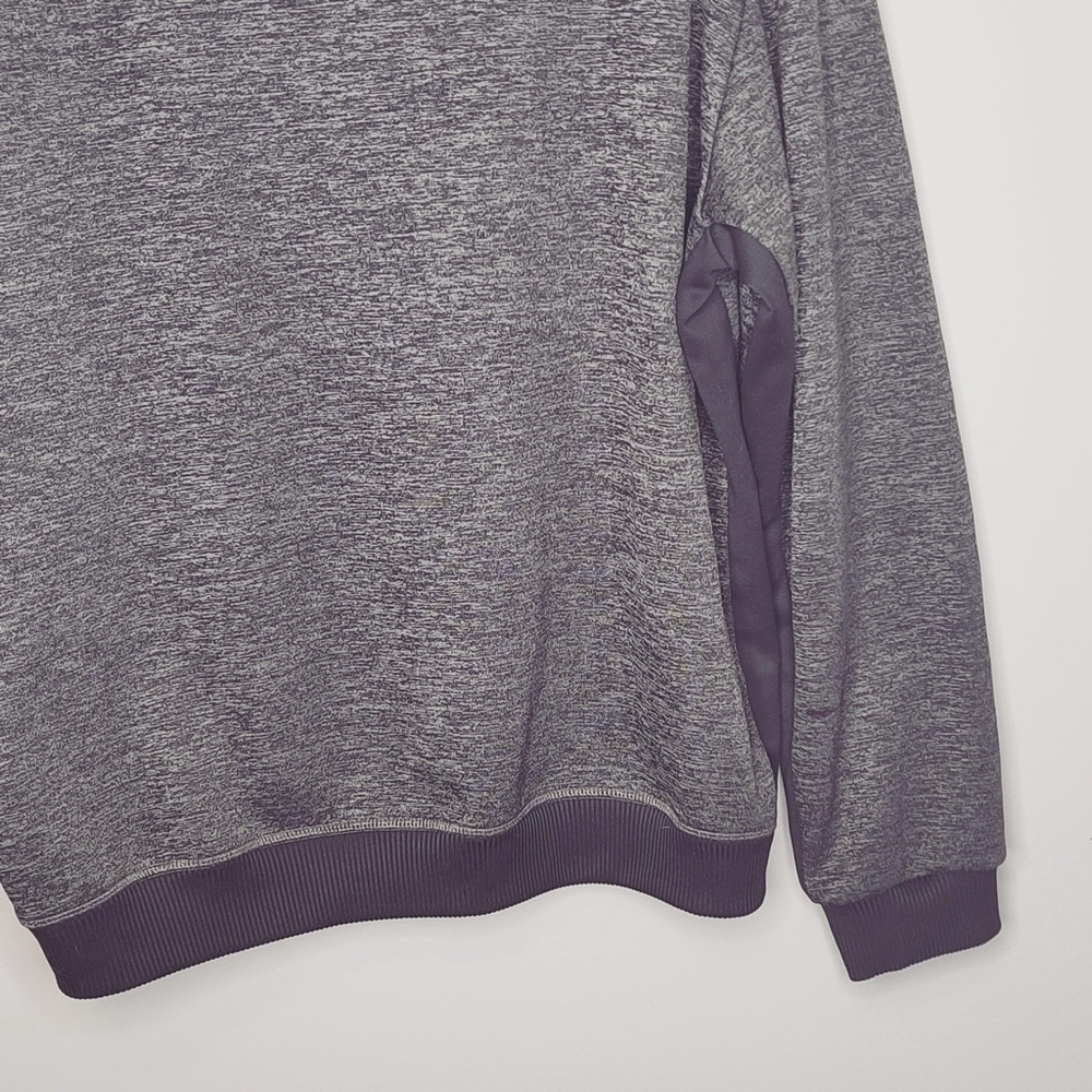 Men's Adidas Sweatshirt L Grey and orange accent - Picture 8 of 9